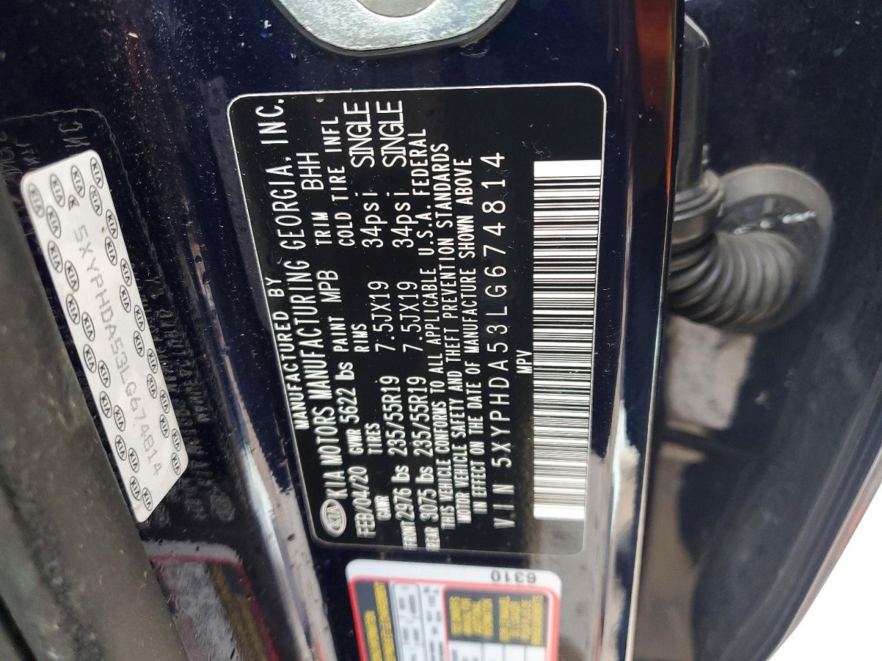 2020 Kia Sorento Ex V6 - zdjęcie 13