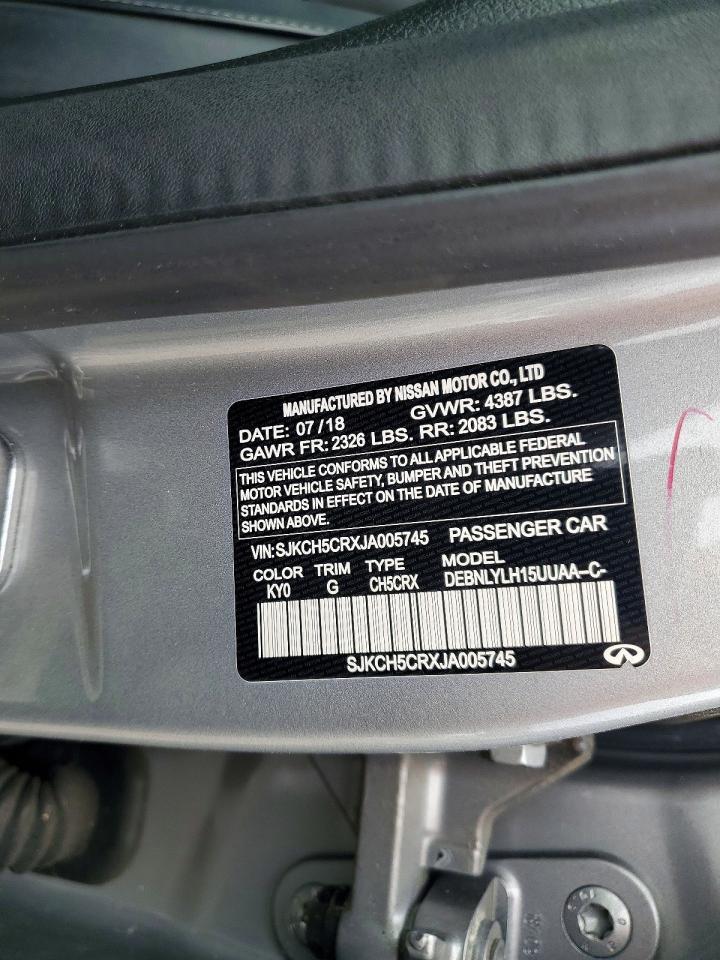 2018 Infiniti Qx30 Essential - zdjęcie 13