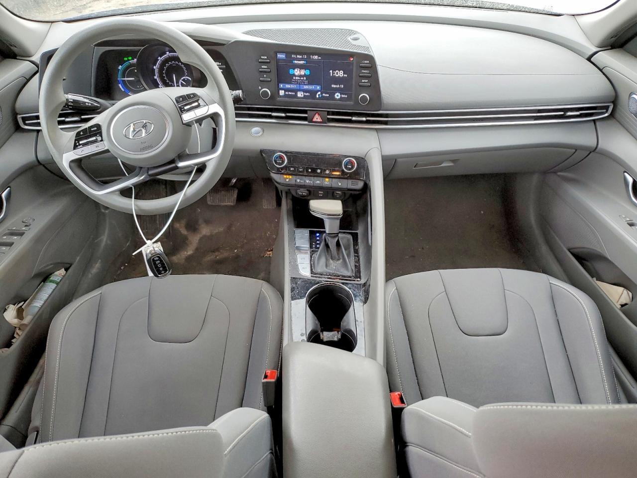 2021 Hyundai Elantra Hybrid Blue - zdjęcie 8