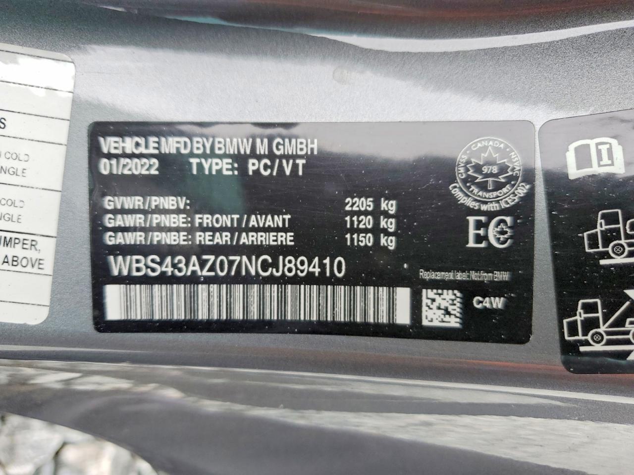 2022 BMW M4 Competition - zdjęcie 13