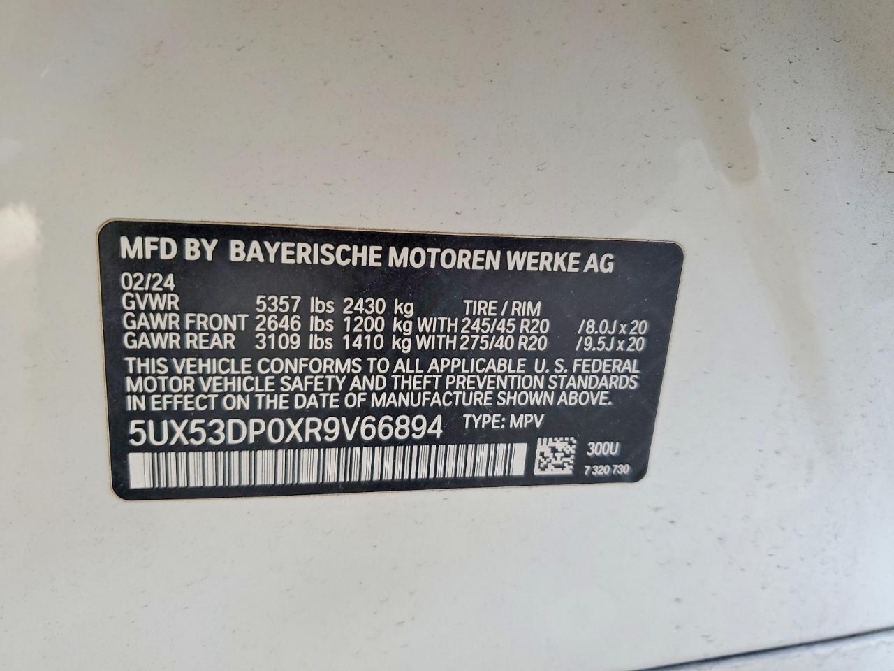 2024 BMW X3 xDrive30I - zdjęcie 12