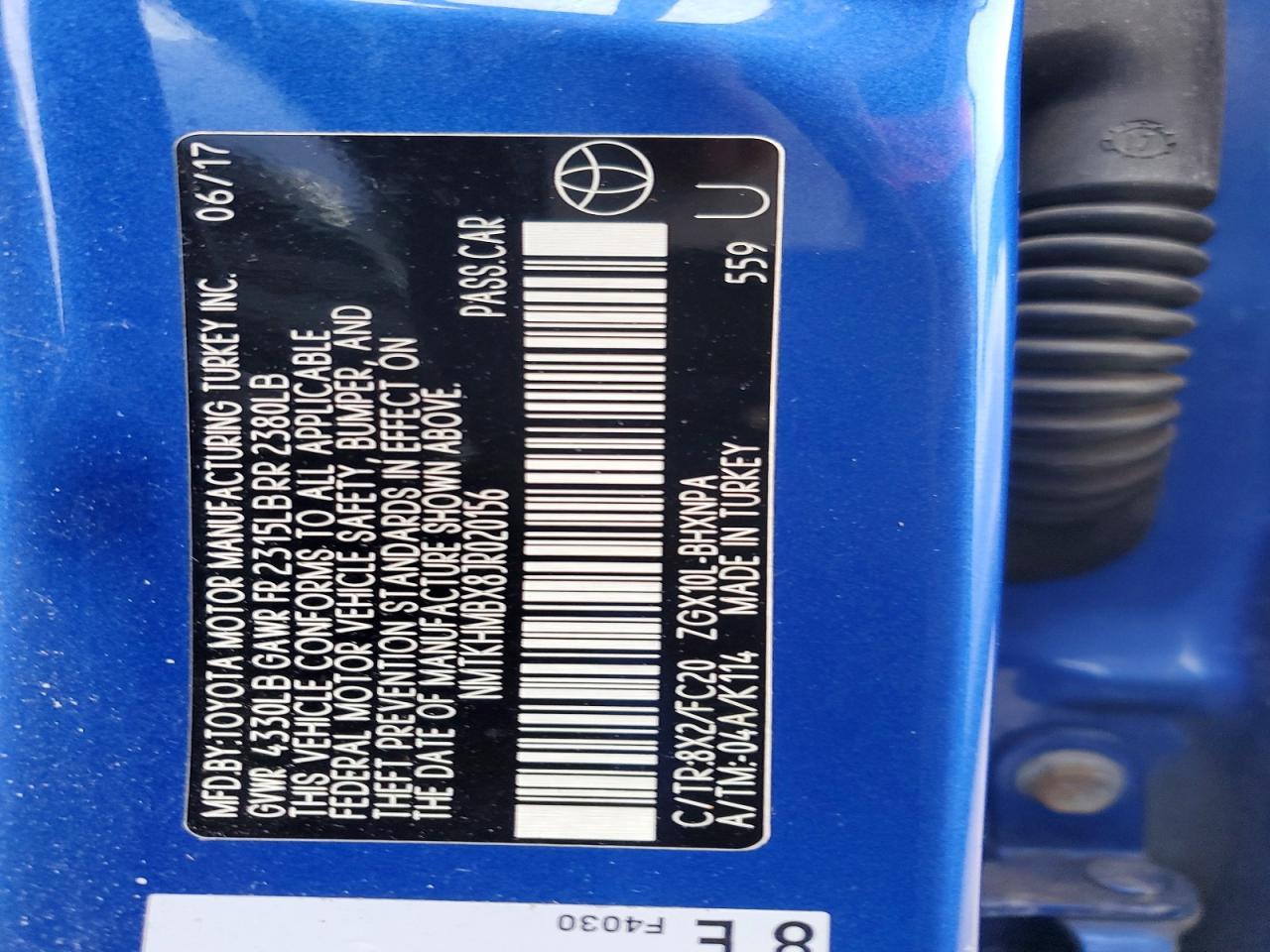 2018 Toyota C-Hr Xle - zdjęcie 14