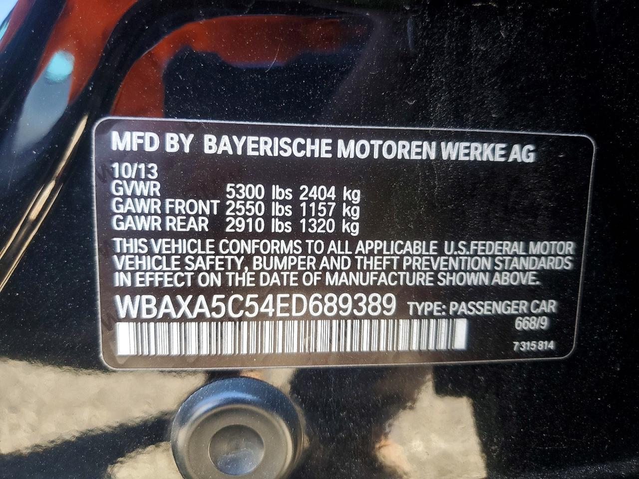 2014 BMW 535 D - zdjęcie 12