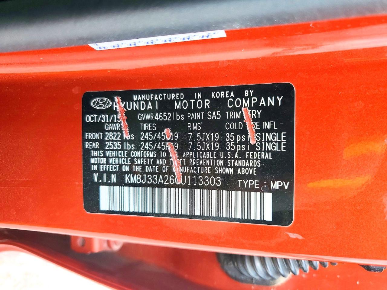 2016 Hyundai Tucson Limited - zdjęcie 14