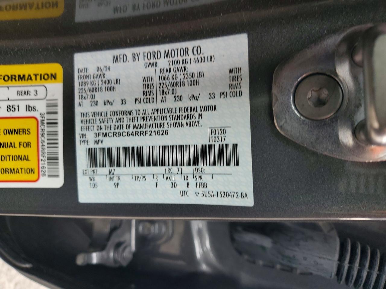 2024 Ford Bronco Sport Outer Banks - zdjęcie 13