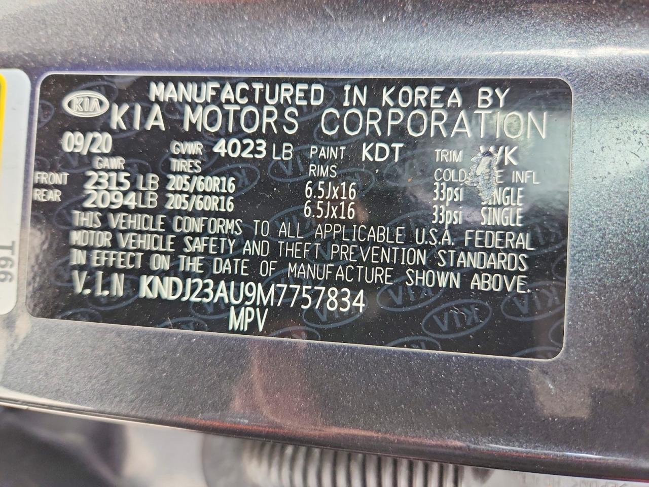 2021 Kia Soul Lx - zdjęcie 13