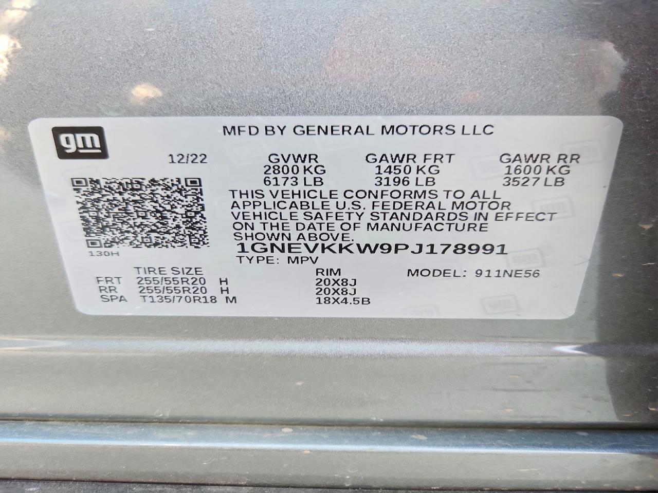 2023 Chevrolet Traverse Premier - zdjęcie 13