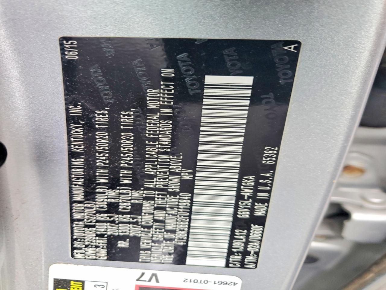 2015 Toyota Venza Xle - zdjęcie 14