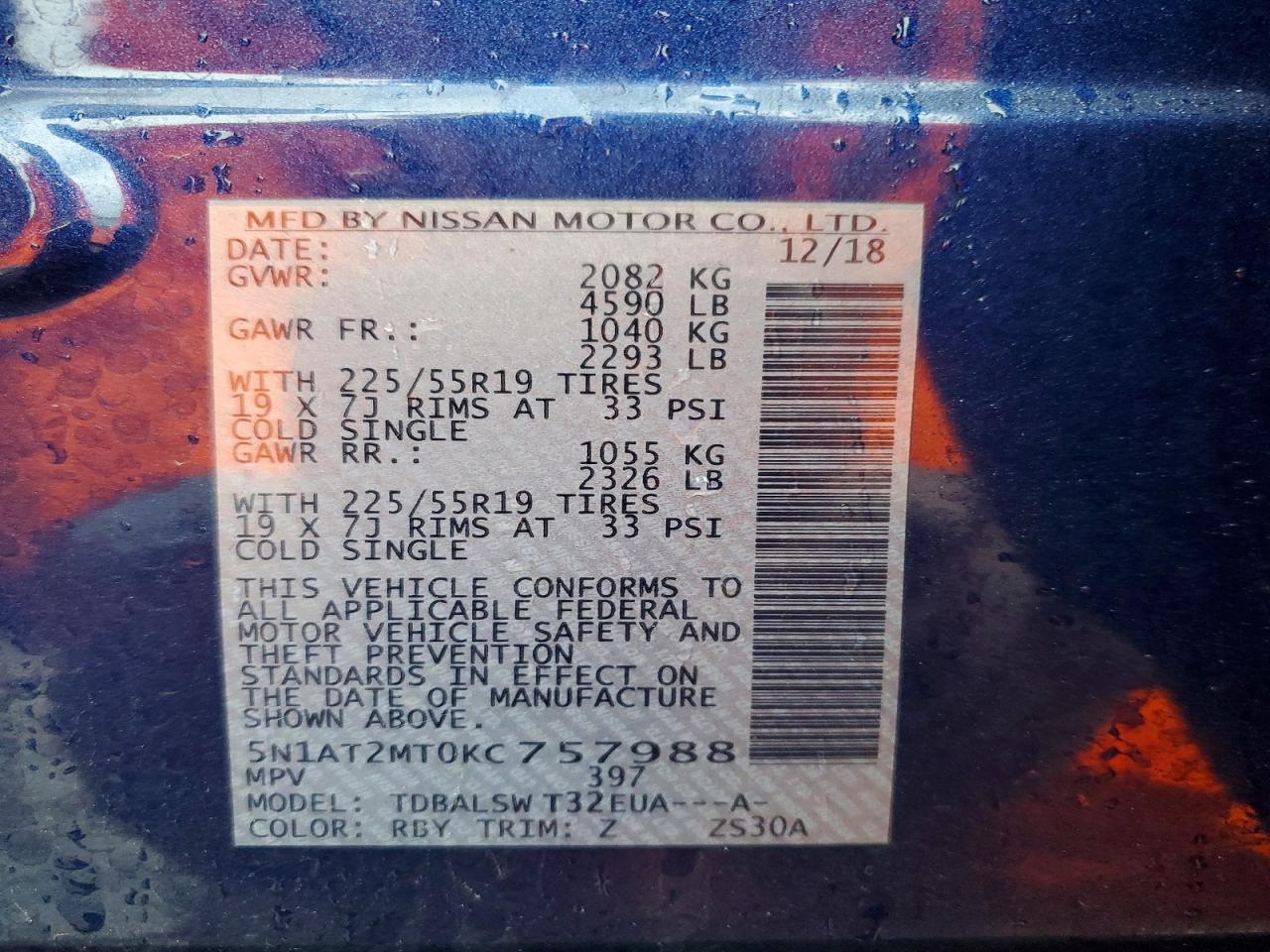 2019 Nissan Rogue Sl - zdjęcie 13