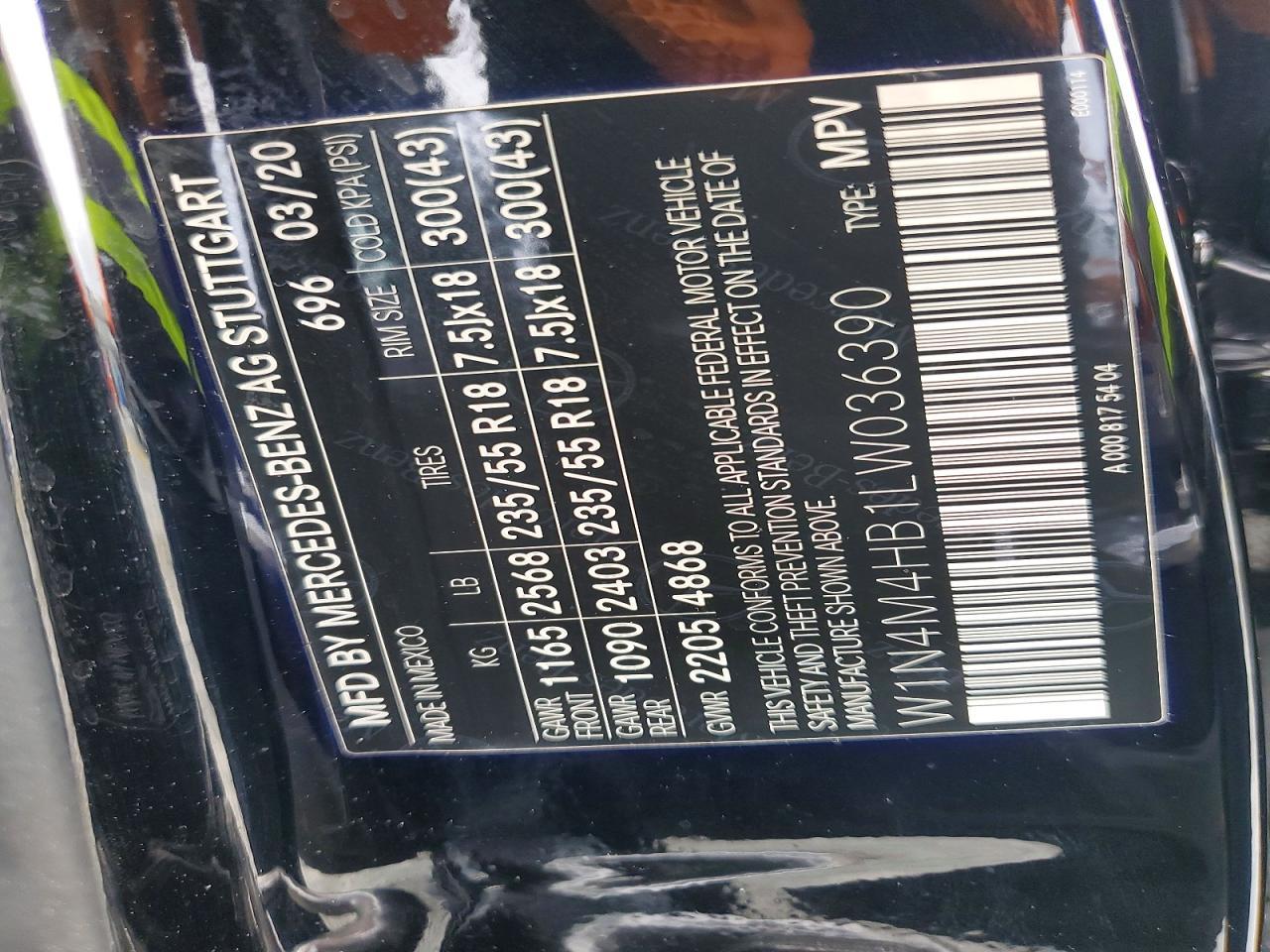 2020 Mercedes-Benz Glb 250 4Matic - zdjęcie 13