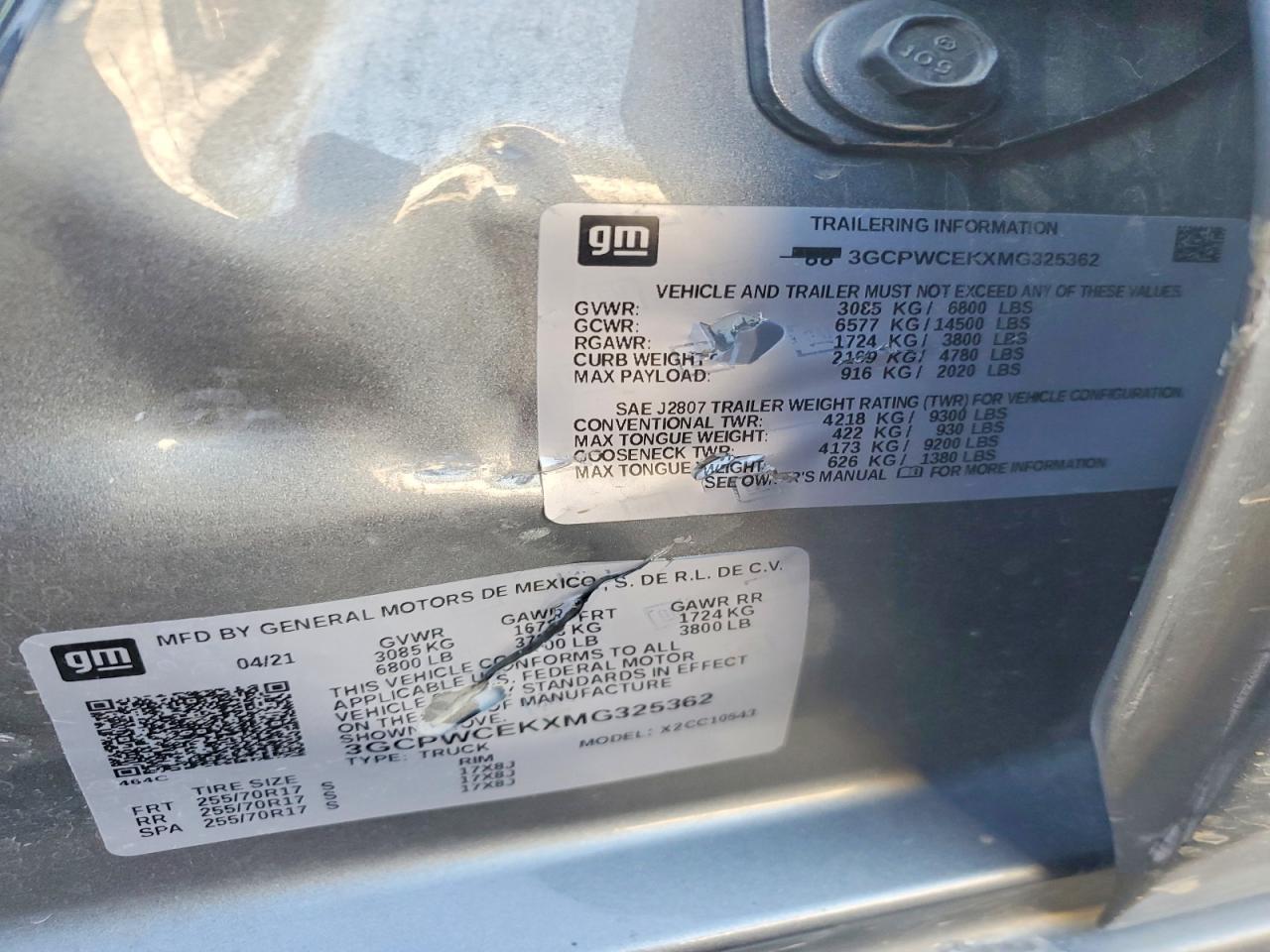 2021 Chevrolet Silverado C1500 Lt - zdjęcie 12