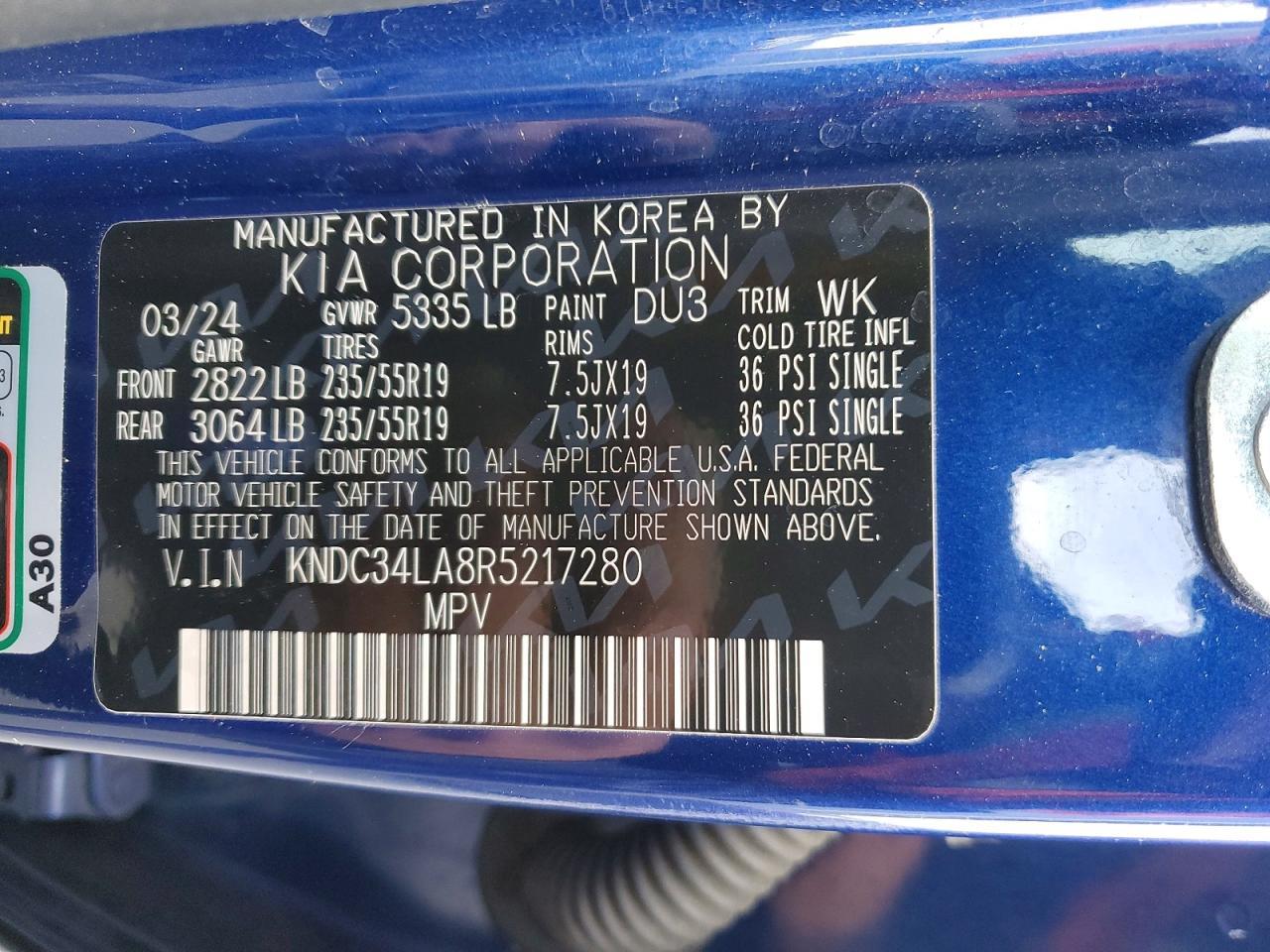 2024 Kia Ev6 Wind - zdjęcie 13