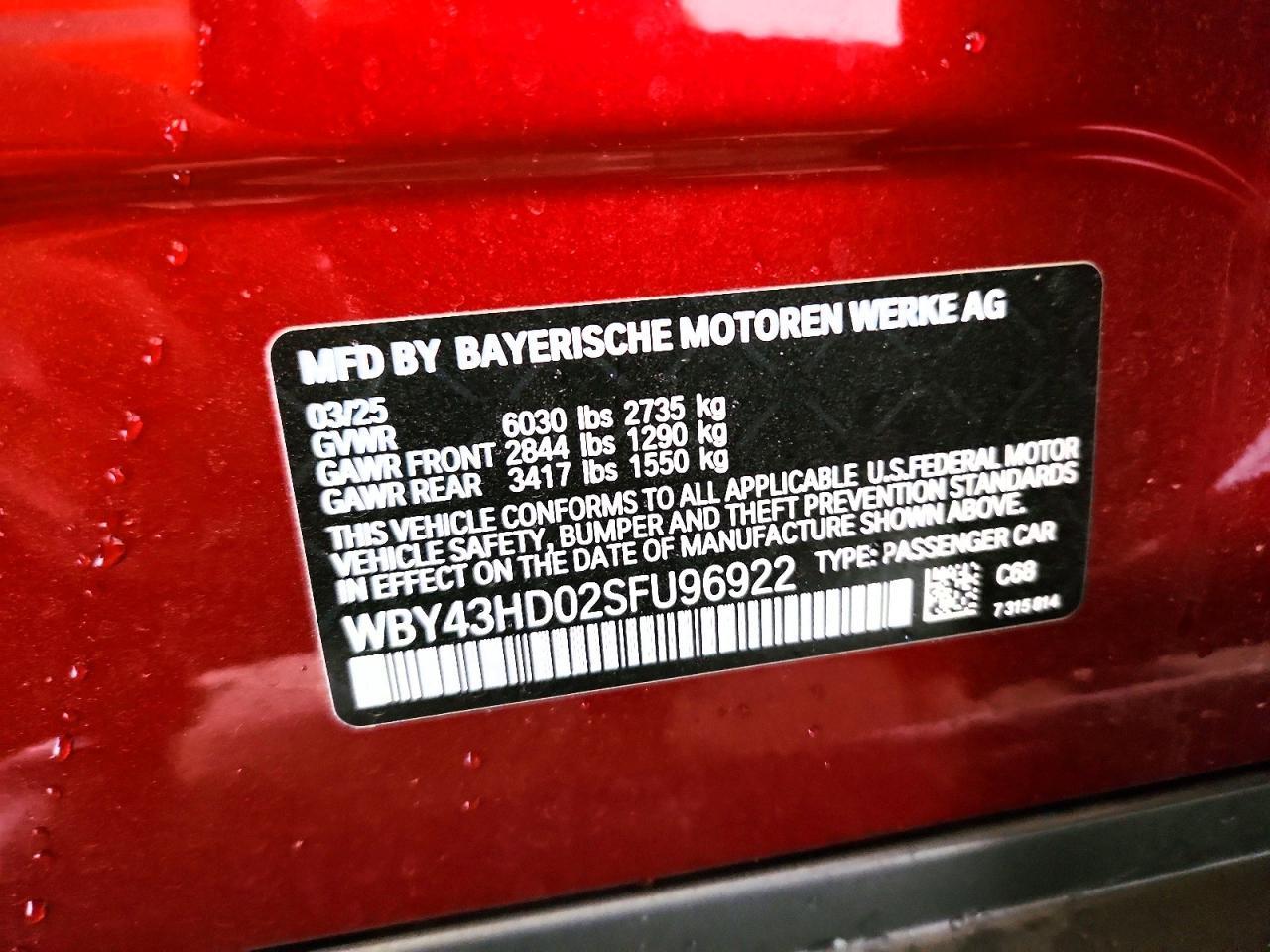 2025 BMW I4 xDrive 40 - zdjęcie 12