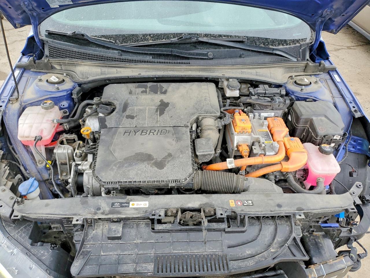 2021 Hyundai Elantra Hybrid Blue - zdjęcie 11