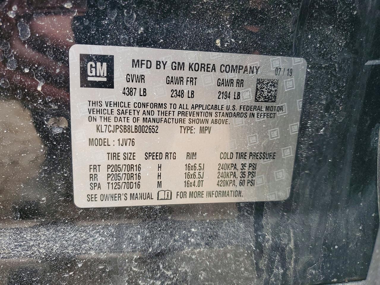 2020 Chevrolet Trax 1Lt - zdjęcie 13