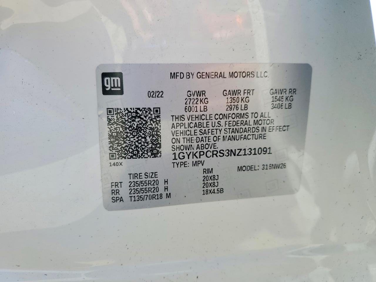 2022 Cadillac Xt6 Premium Luxury - zdjęcie 13