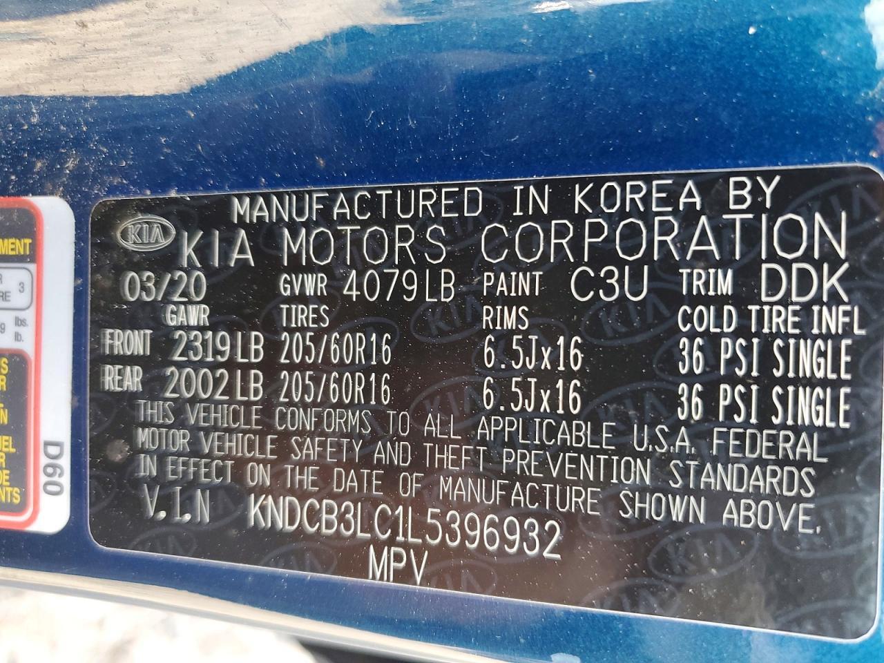 2020 Kia Niro Lx - zdjęcie 12