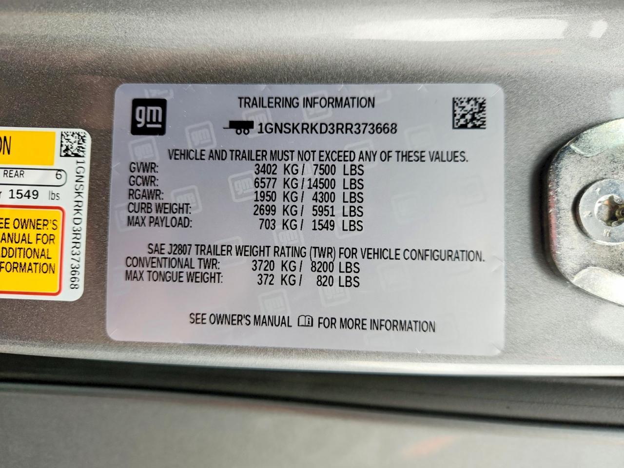 2024 Chevrolet Tahoe K1500 Rst - zdjęcie 13