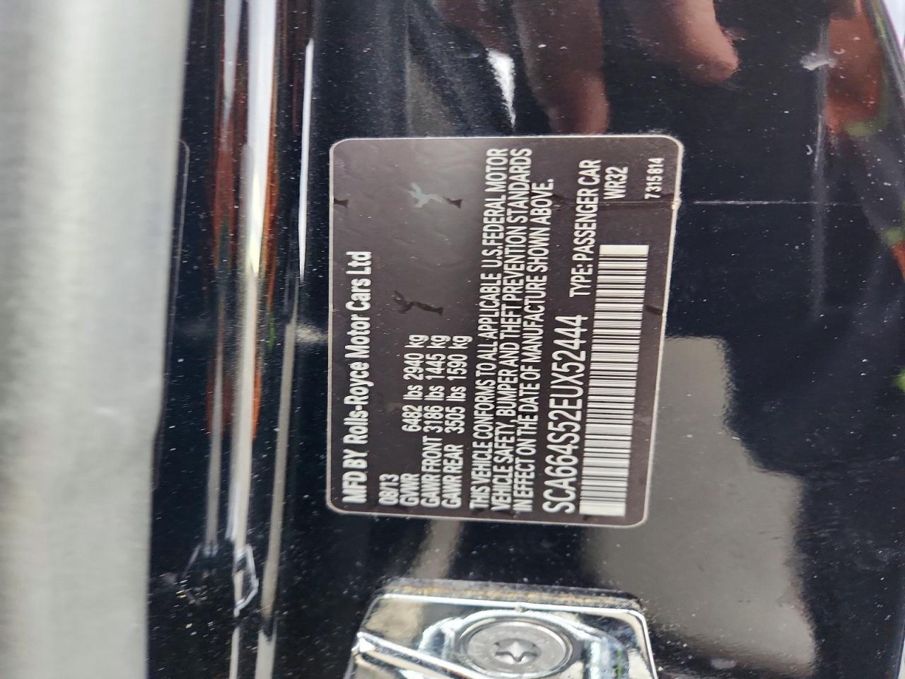 2014 Rolls-Royce Ghost - zdjęcie 13