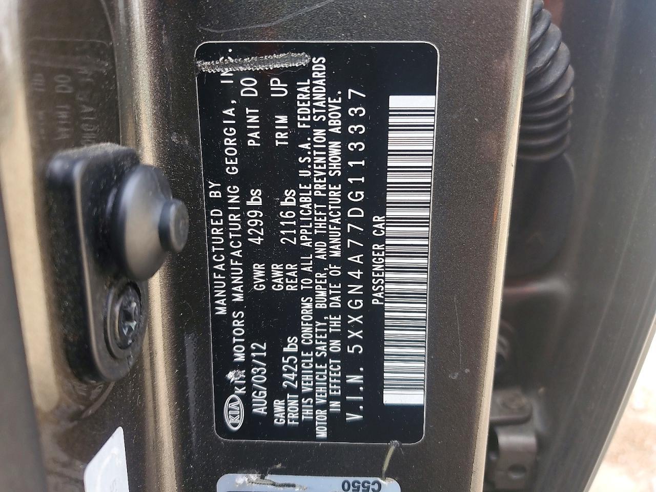 2013 Kia Optima Ex - zdjęcie 12