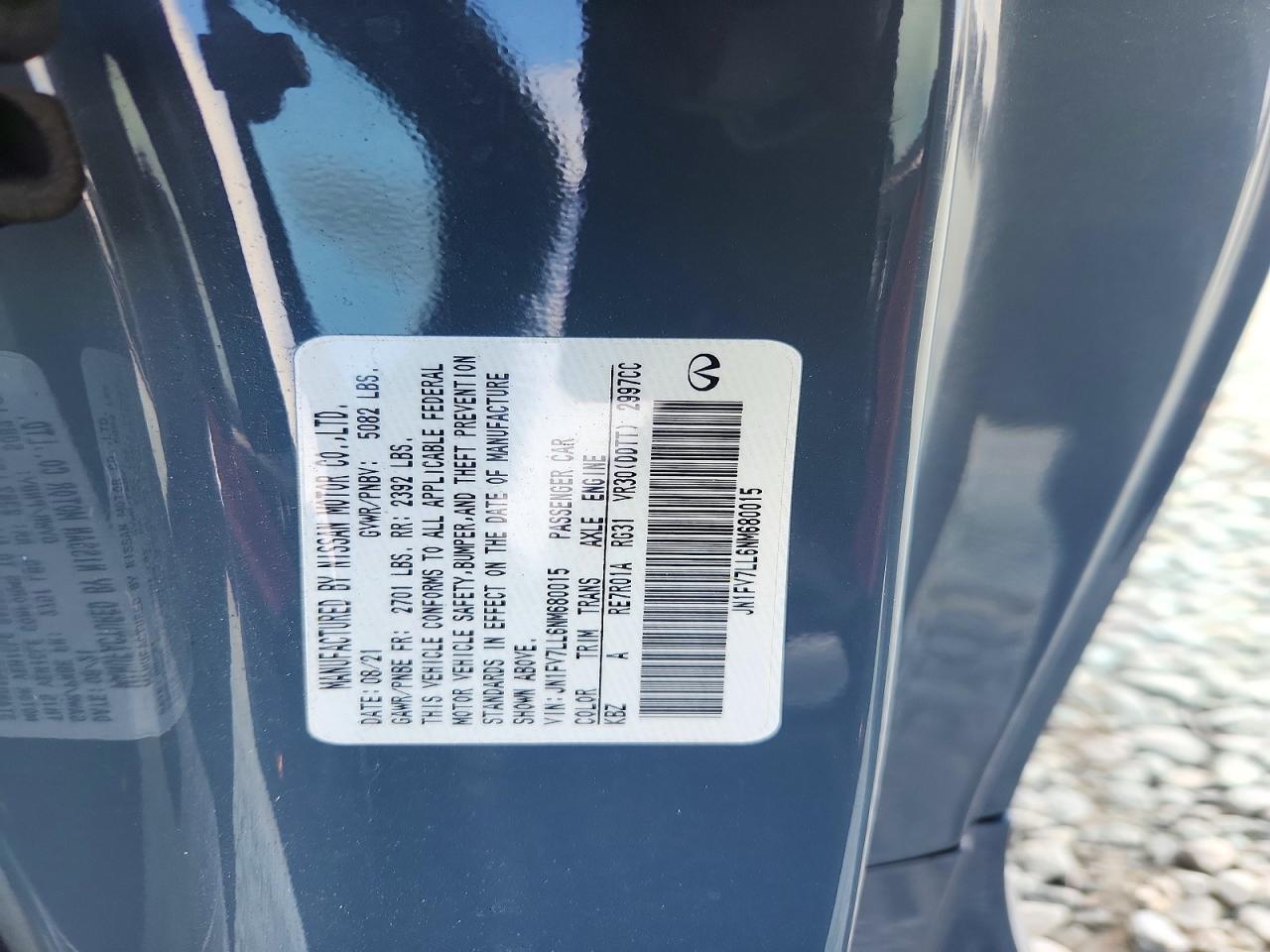 2022 Infiniti Q60 Red Sport 400 - zdjęcie 12
