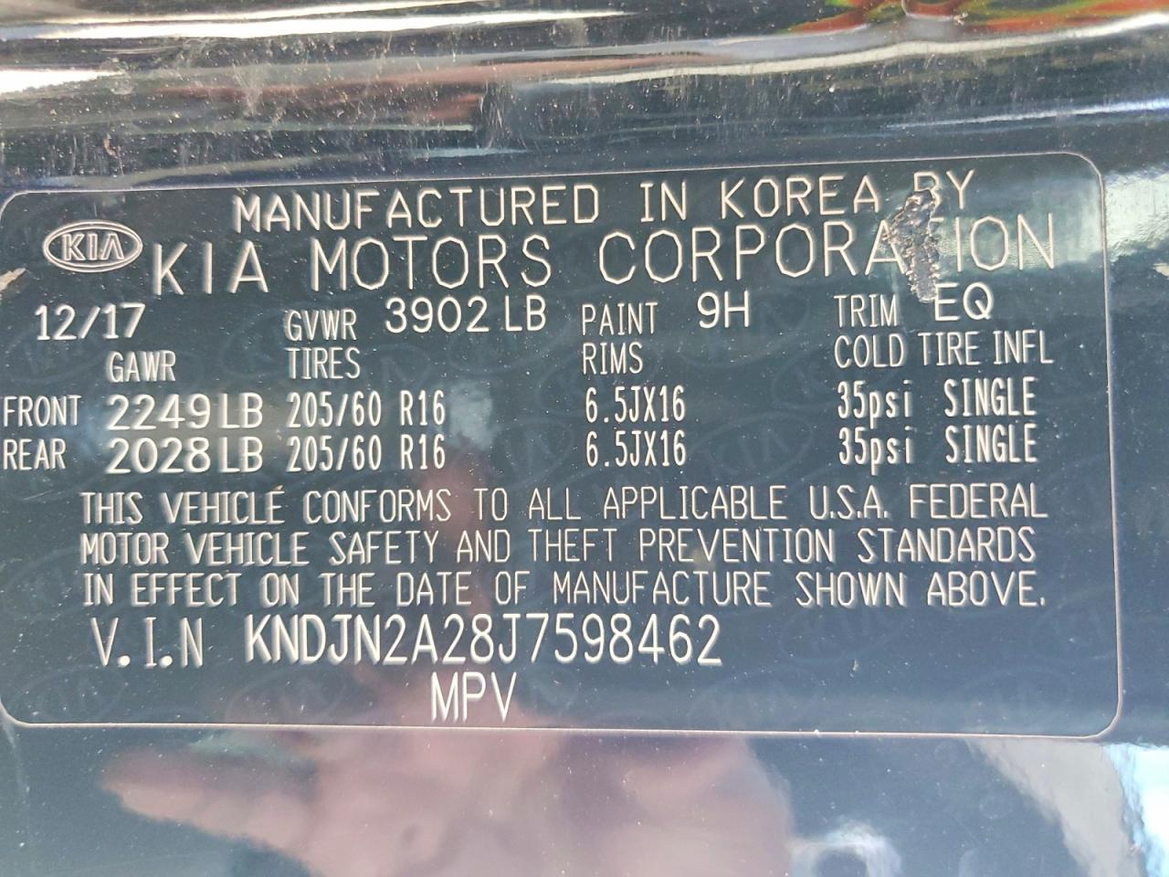 2018 Kia Soul Base - zdjęcie 13