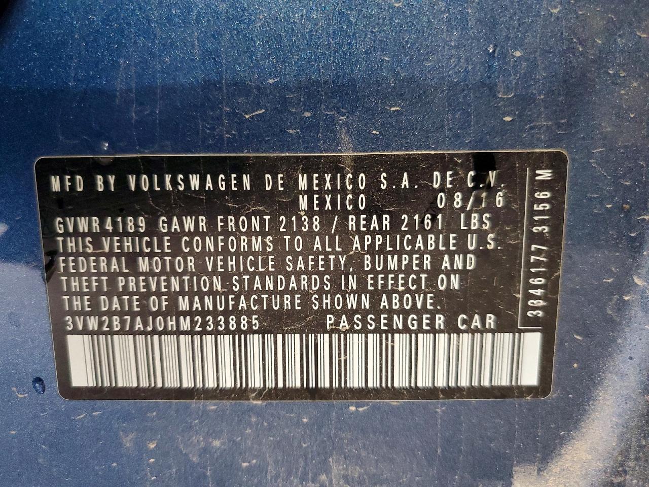 2017 Volkswagen Jetta - zdjęcie 12