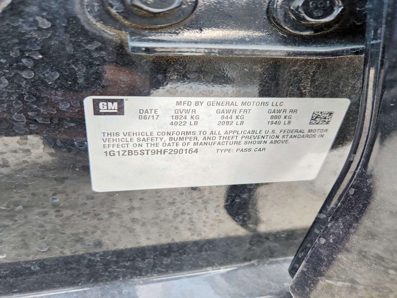 2017 Chevrolet Malibu Ls - zdjęcie 12