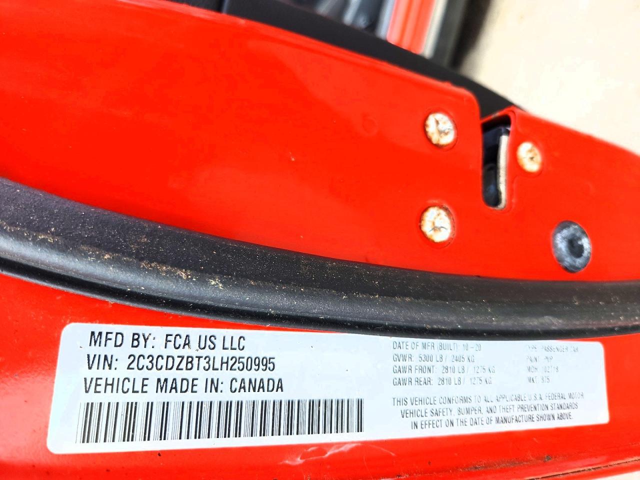 2020 Dodge Challenger R - zdjęcie 13