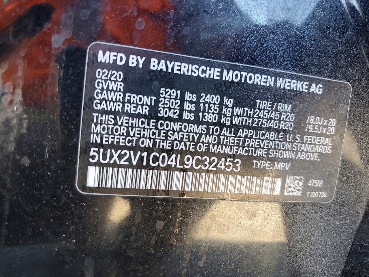 2020 BMW X4 xDrive30I - zdjęcie 13