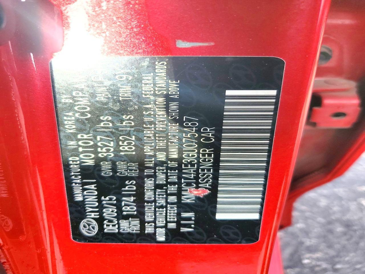 2016 Hyundai Accent Se - zdjęcie 12