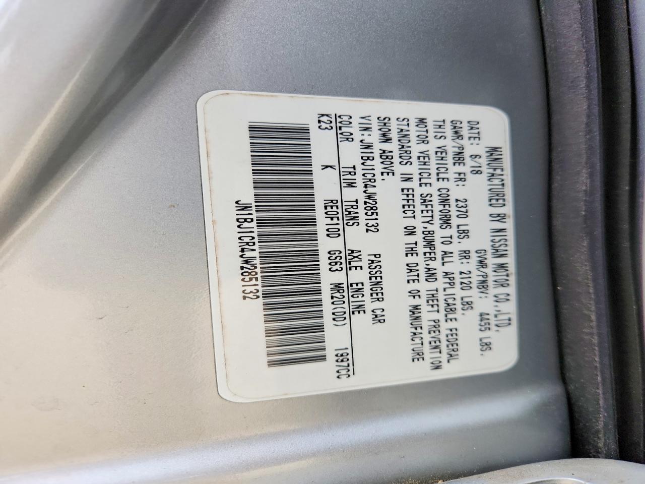 2018 Nissan Rogue Sport Sv - zdjęcie 14