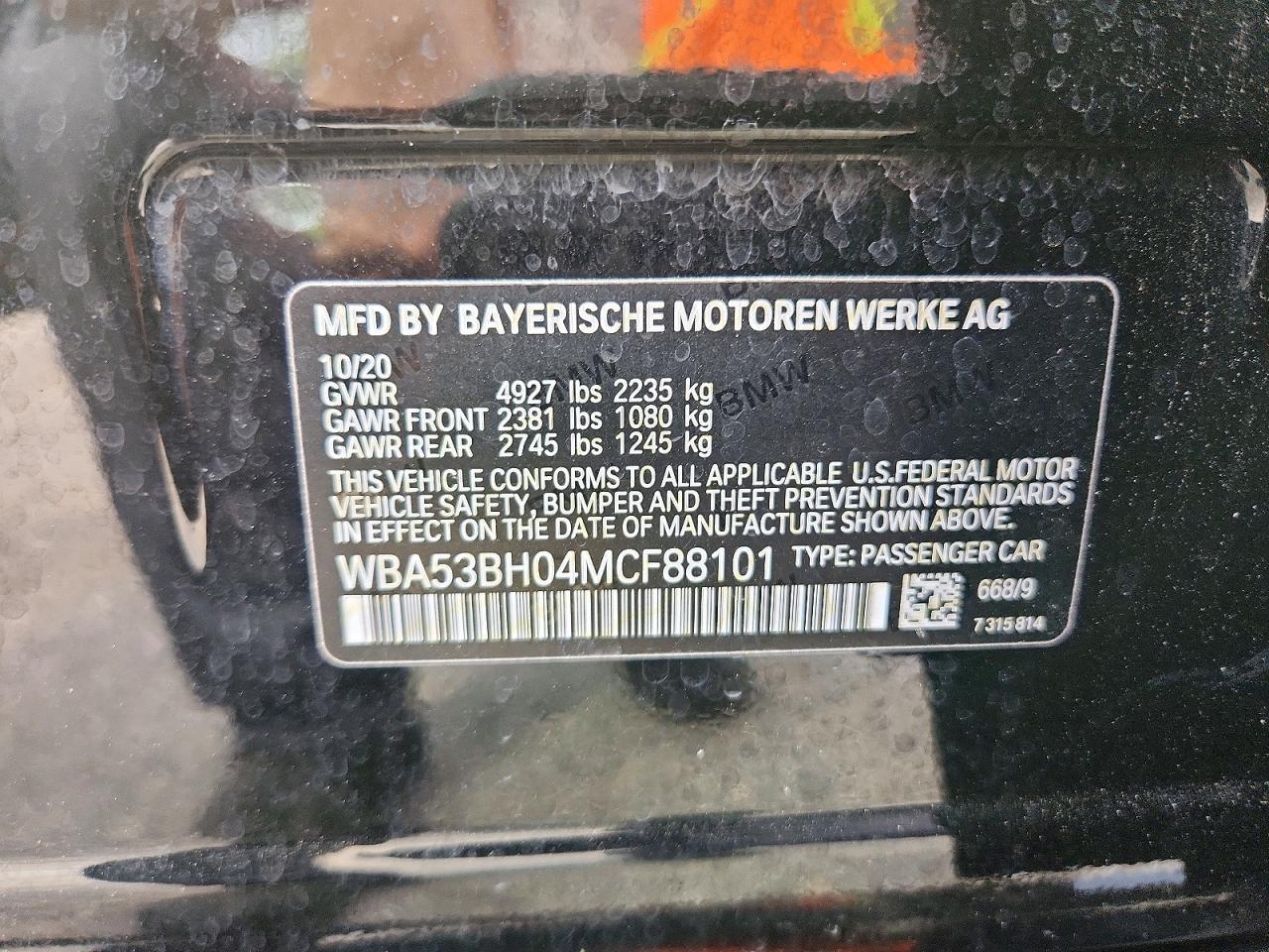 2021 BMW 530 I - zdjęcie 11