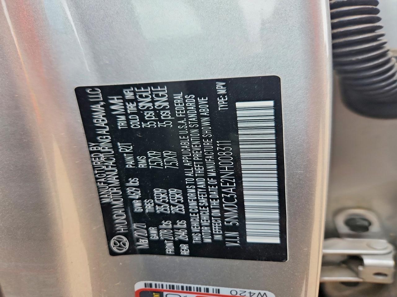 2022 Hyundai Tucson Sel - zdjęcie 13