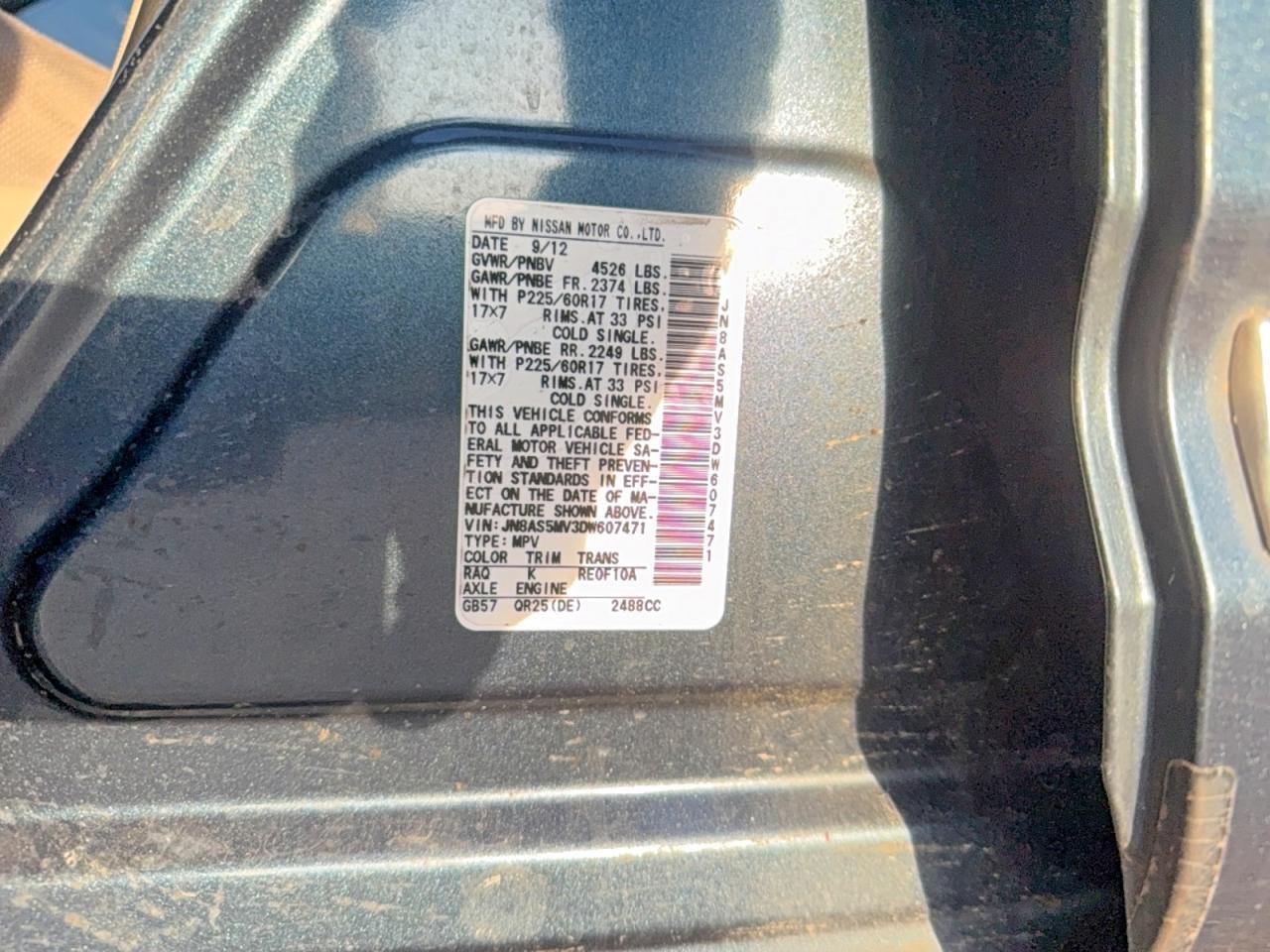 2013 Nissan Rogue S - zdjęcie 10