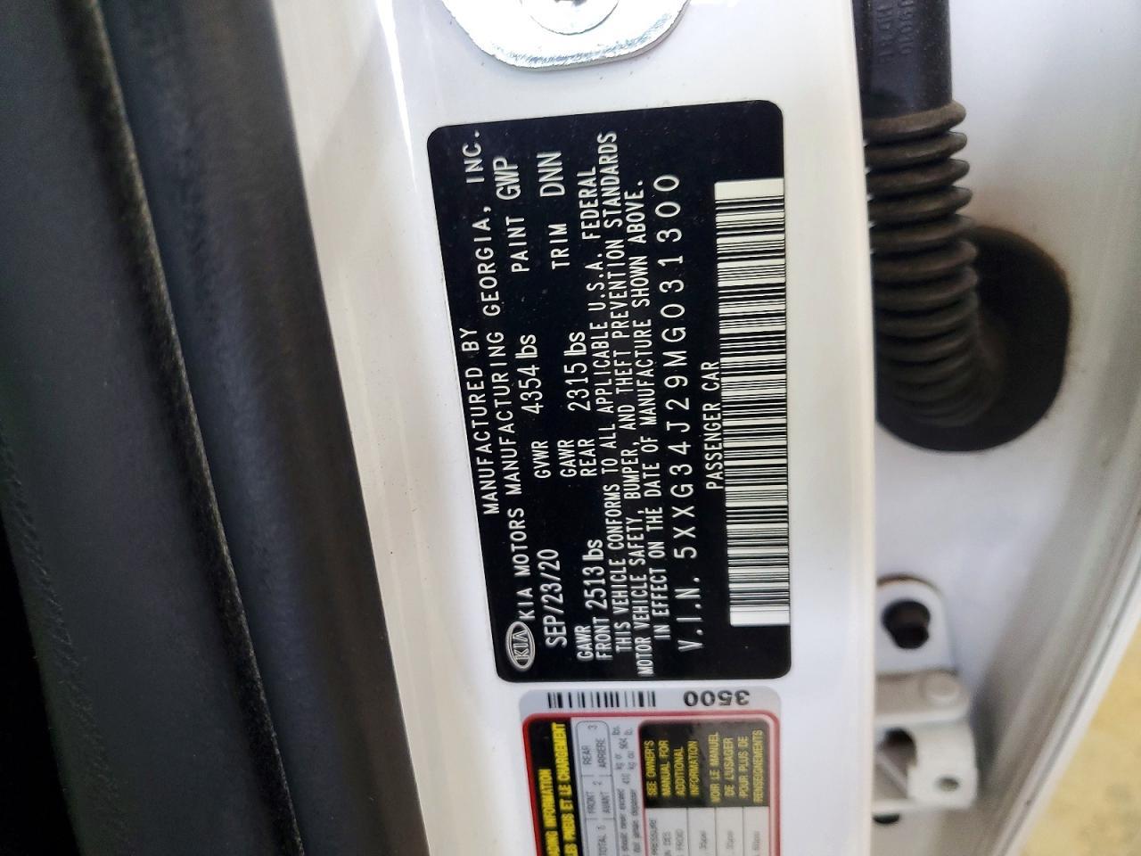 2021 Kia K5 Ex - zdjęcie 12