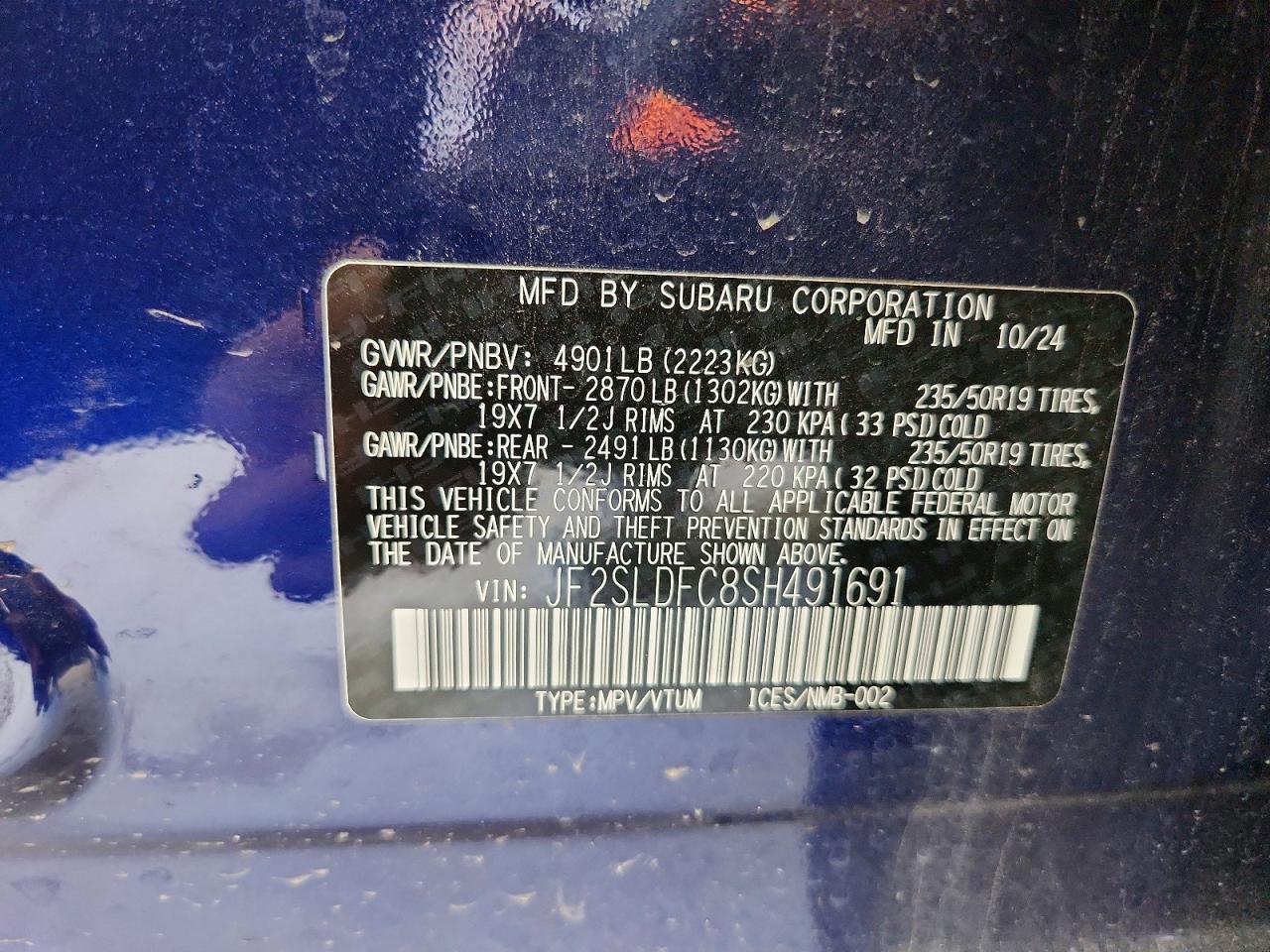 2025 Subaru Forester Sport - zdjęcie 13