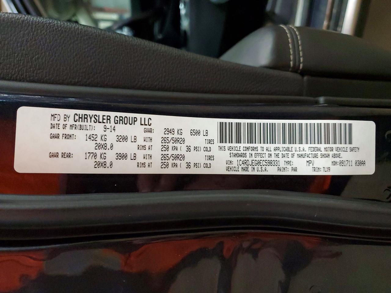 2014 Dodge Durango Citadel - zdjęcie 13