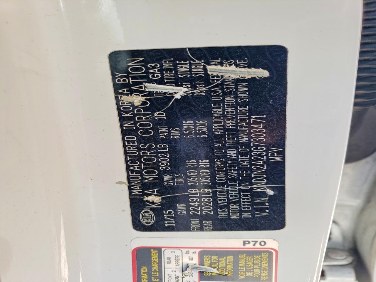 2016 Kia Soul Base - zdjęcie 12