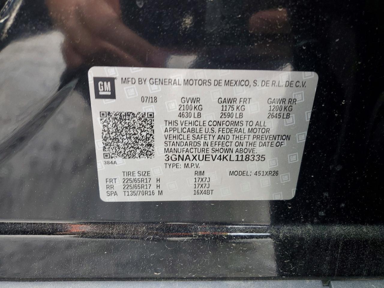 2019 Chevrolet Equinox Lt - zdjęcie 13