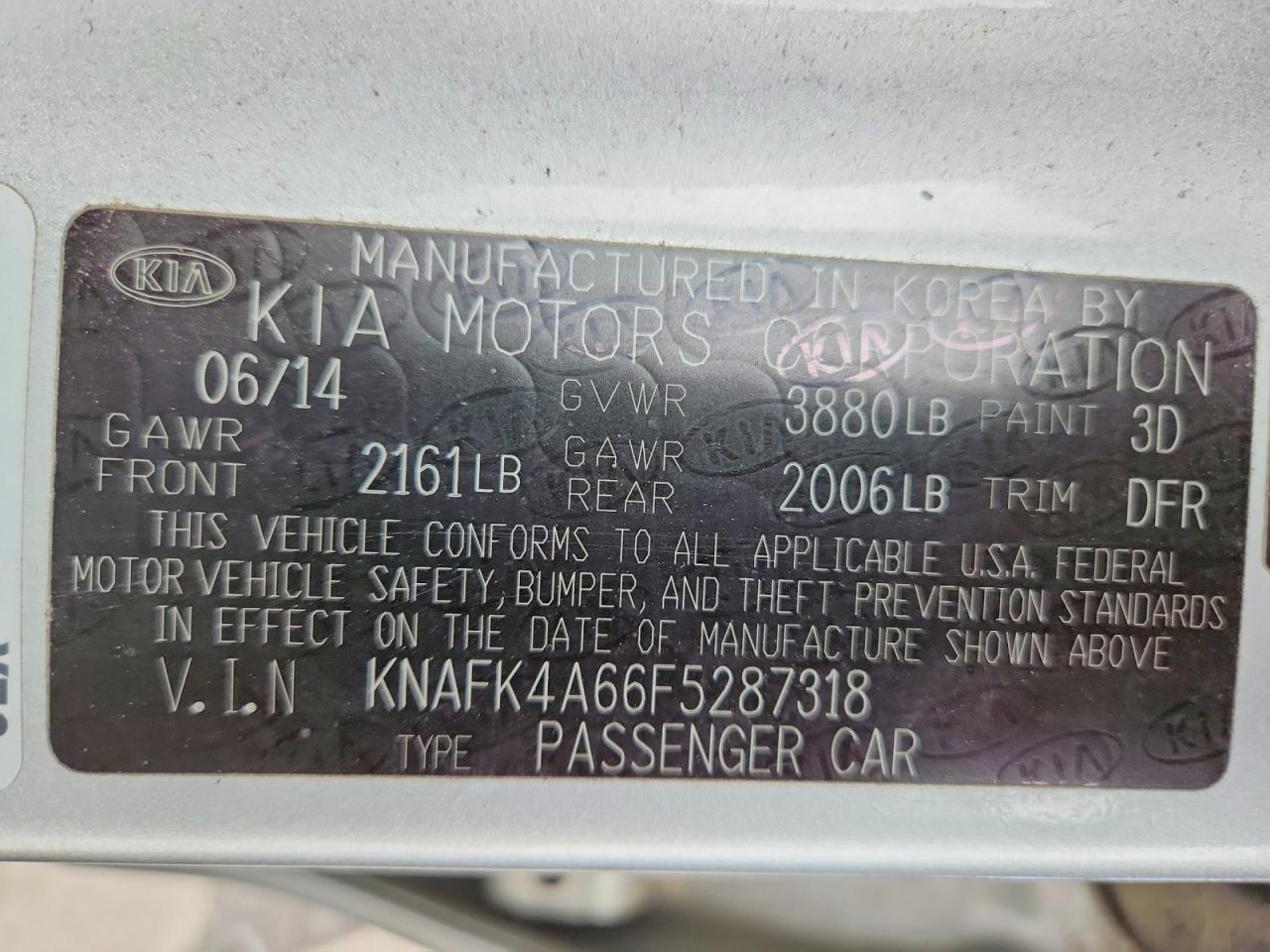2015 Kia Forte Lx - zdjęcie 12