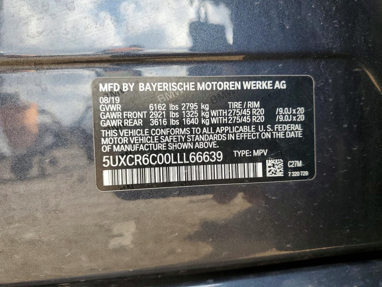 2020 BMW X5 xDrive40I - zdjęcie 13
