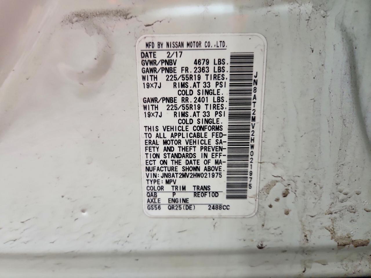 2017 Nissan Rogue Sl - zdjęcie 13