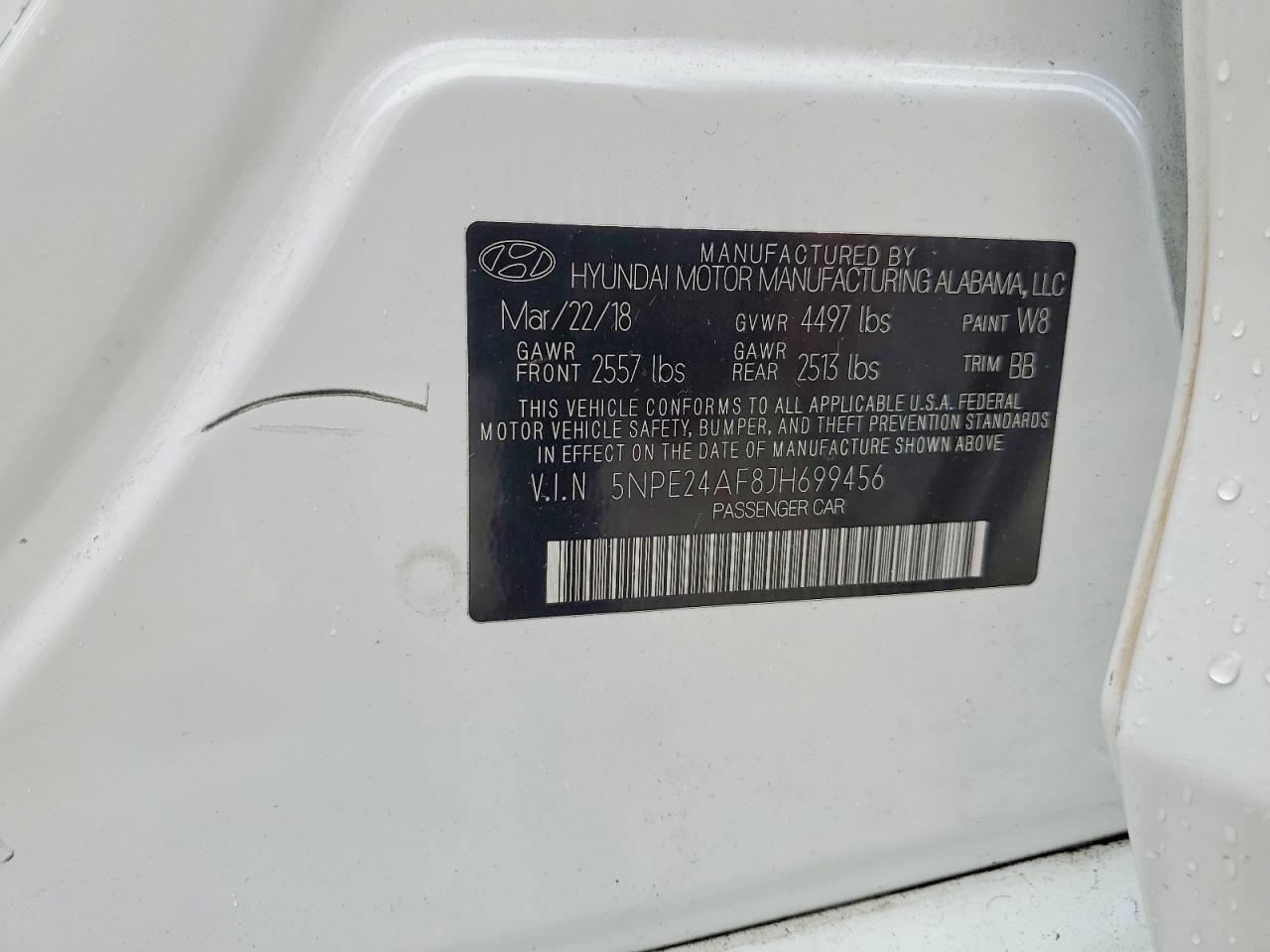 2018 Hyundai Sonata Se - zdjęcie 12