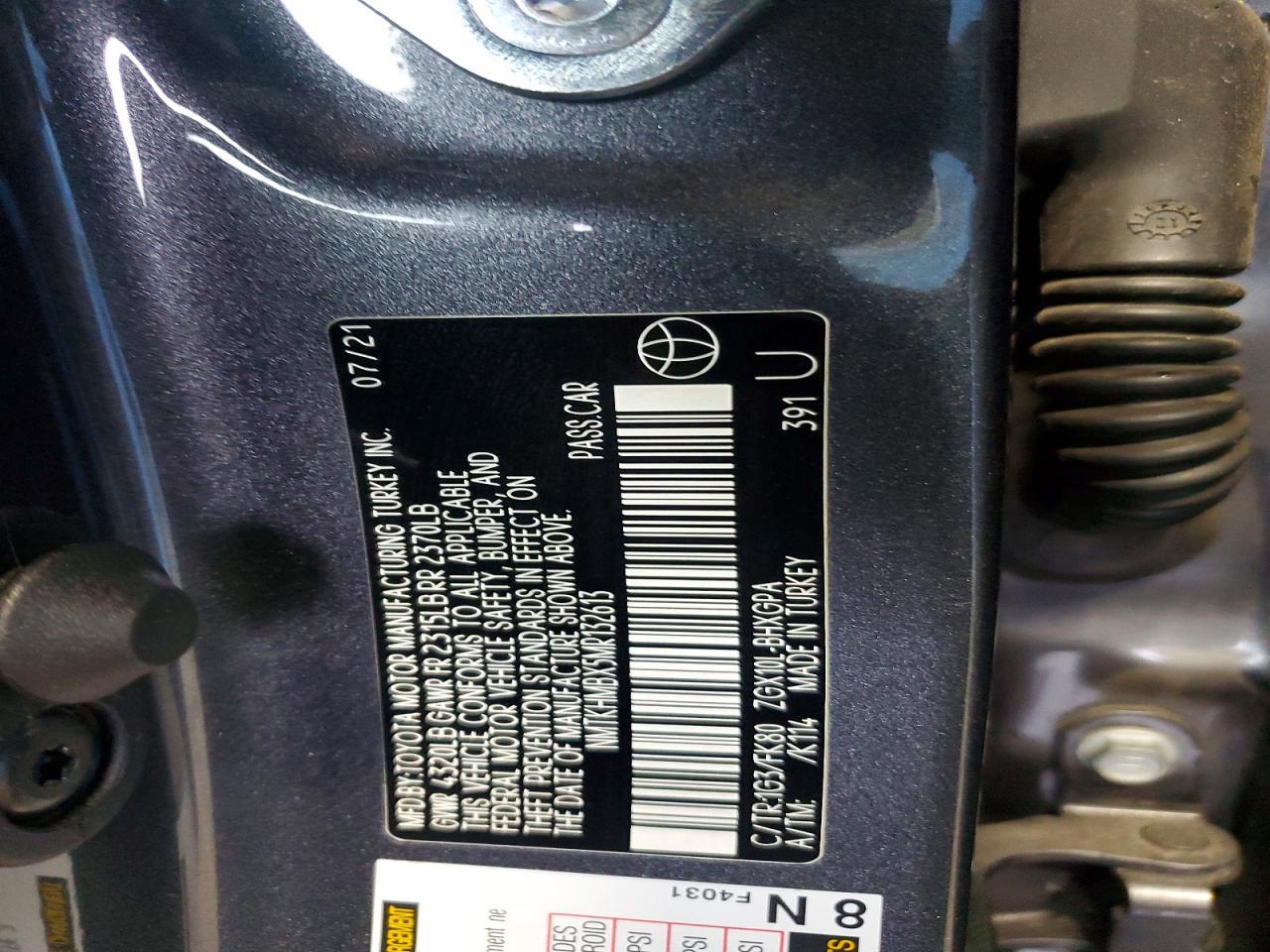 2021 Toyota C-Hr Xle - zdjęcie 14