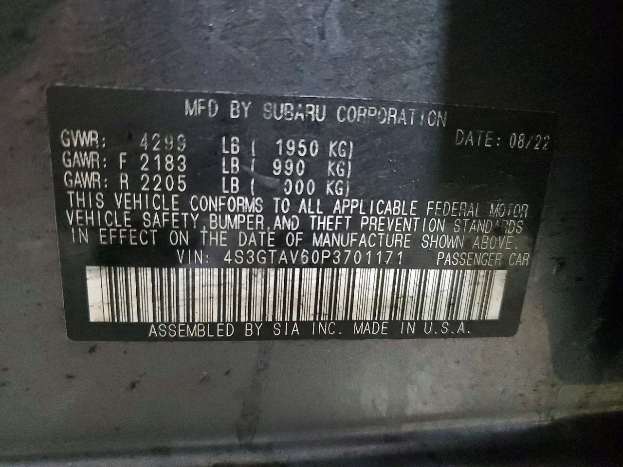 2023 Subaru Impreza Premium - zdjęcie 12