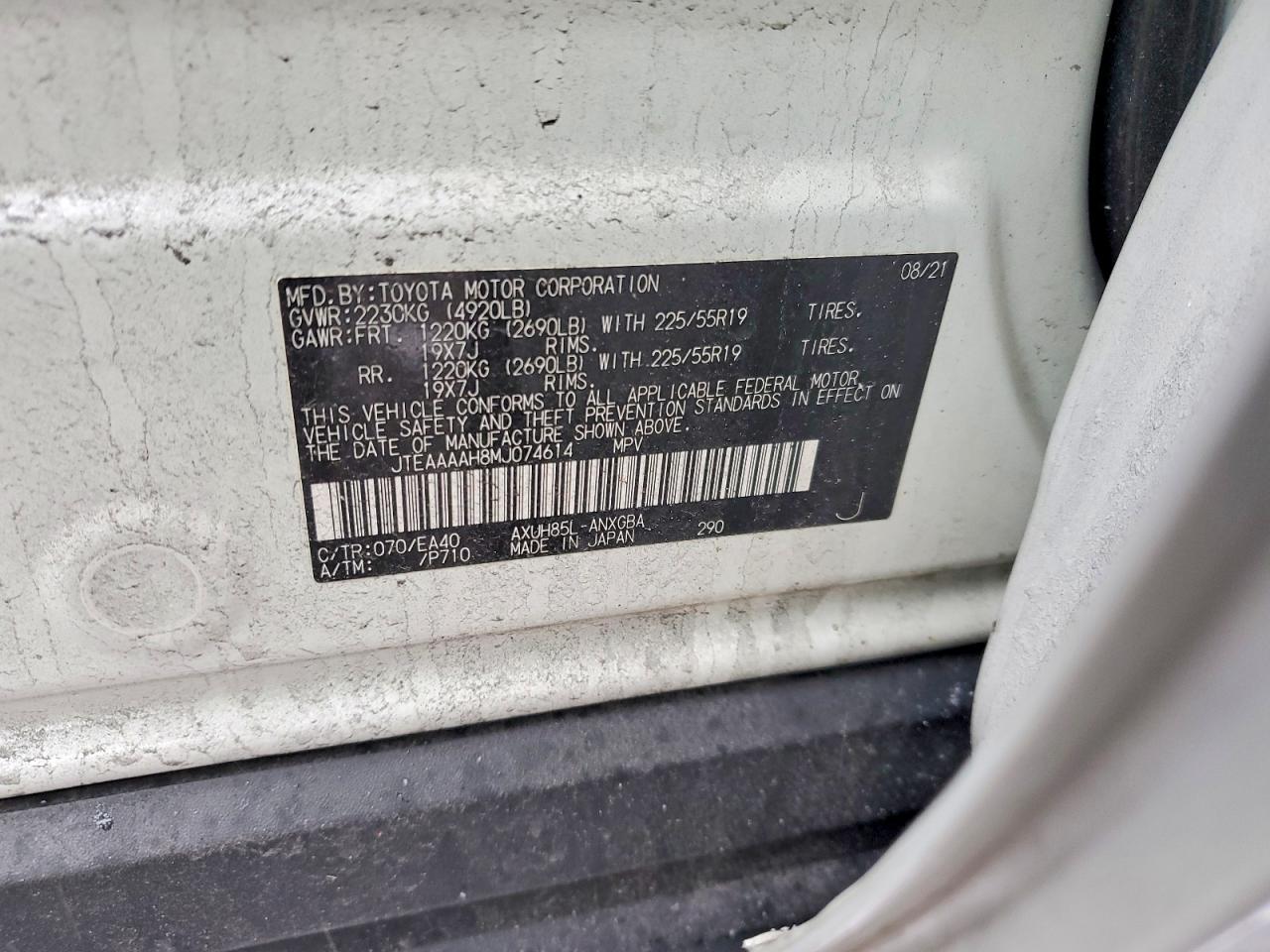 2021 Toyota Venza Xle - zdjęcie 13