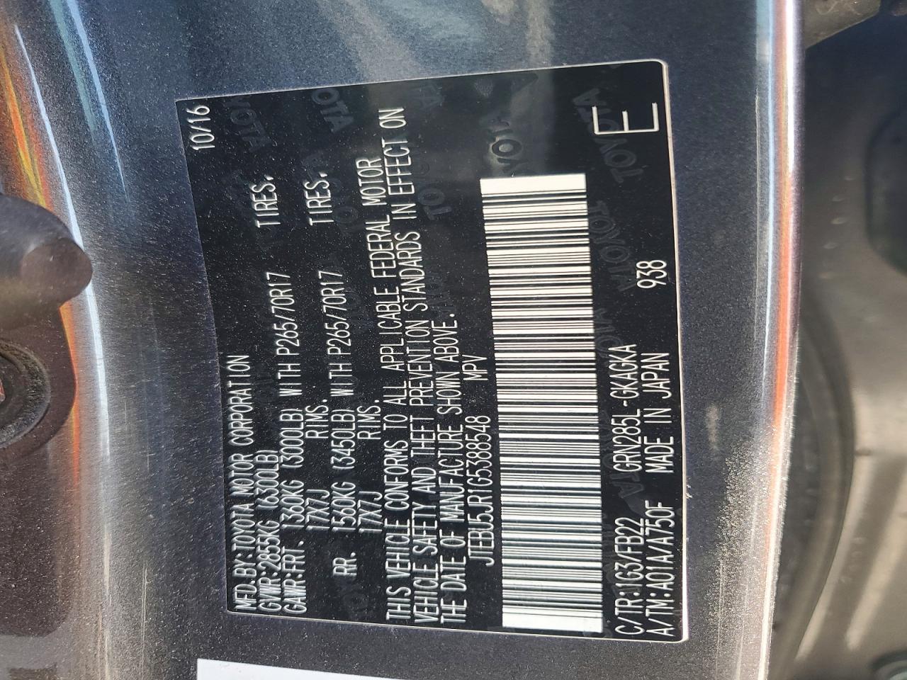 2016 Toyota 4Runner Sr5 - zdjęcie 13