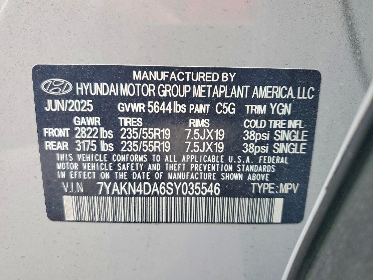 2025 Hyundai Ioniq 5 Sel - zdjęcie 13