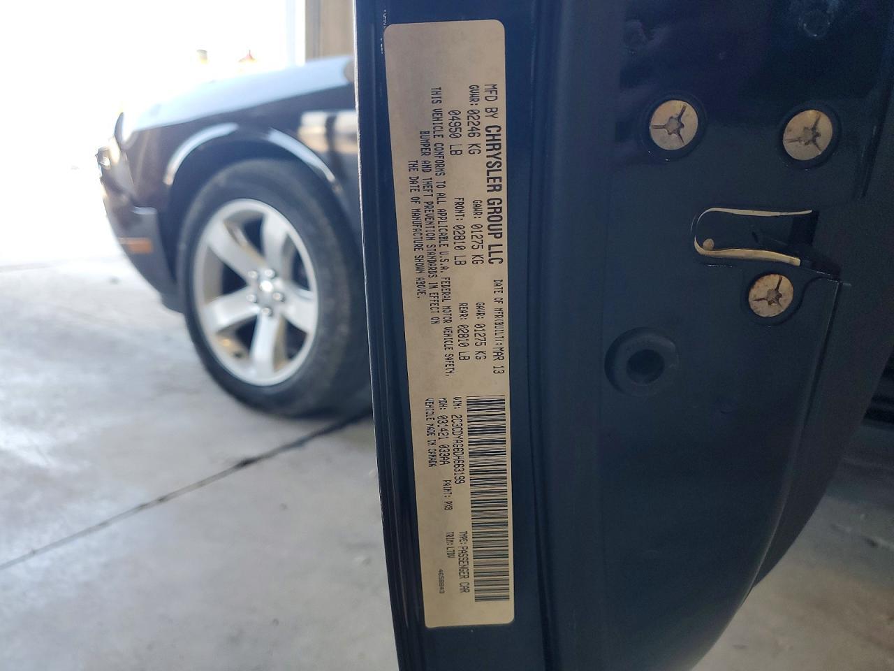 2013 Dodge Challenger Sxt - zdjęcie 12